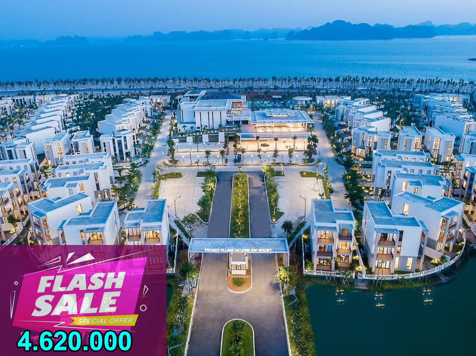 Flash Sale khuyến mại biệt thự resort tại Sun Premier Village Hạ Long Bay